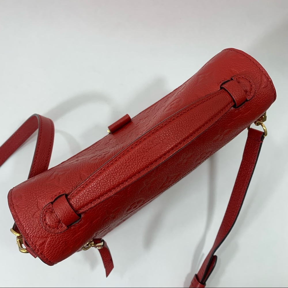 Louis Vuitton Red Pochette Métis - Picture 9 of 10